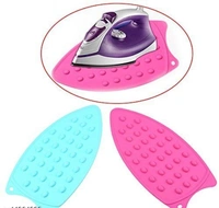 4 Pcs Silicone Iron Mat Pad | High Heat Resistant Iron Insulation Pad, 27x14 cm - 27x 14 cm, Silicon, Pack of 4 Pieces
